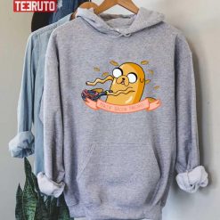 Jake Baking Bacon Pancakes Adventure Time Unisex Hoodie