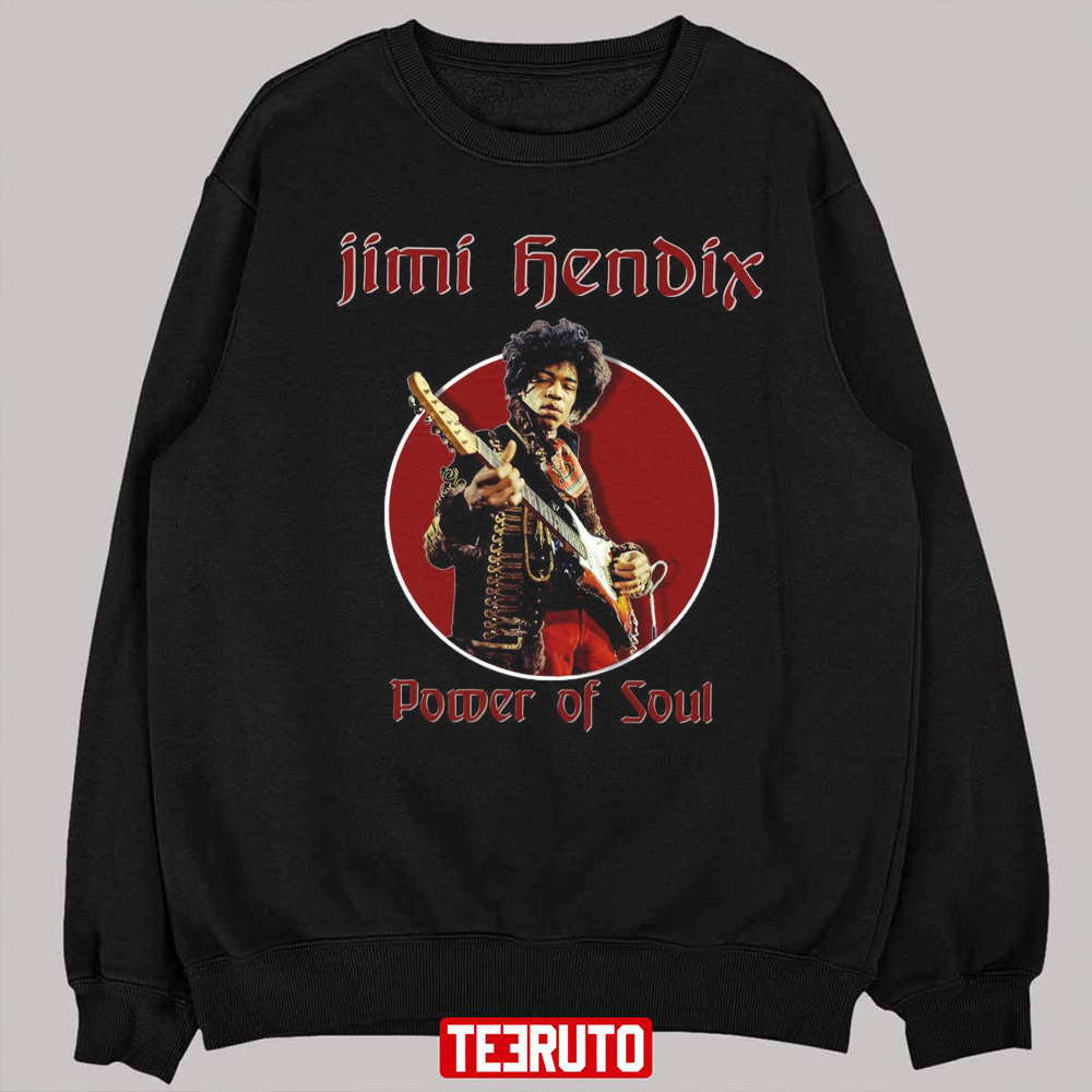 Jimi Hendrix Power Of Soul Unisex Sweatshirt