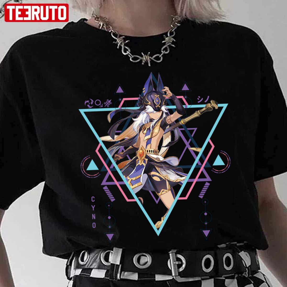 Judicator Of Secrets Cyno Genshin Impact Unisex T-Shirt - Teeruto