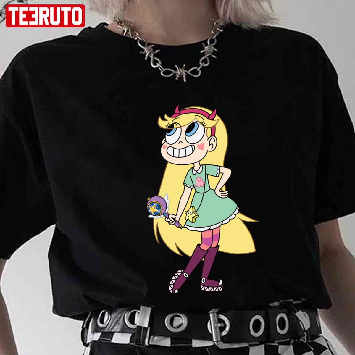 Kawaii Star Butterfly Star Vs The Forces Of Evil Unisex T-shirt - Teeruto