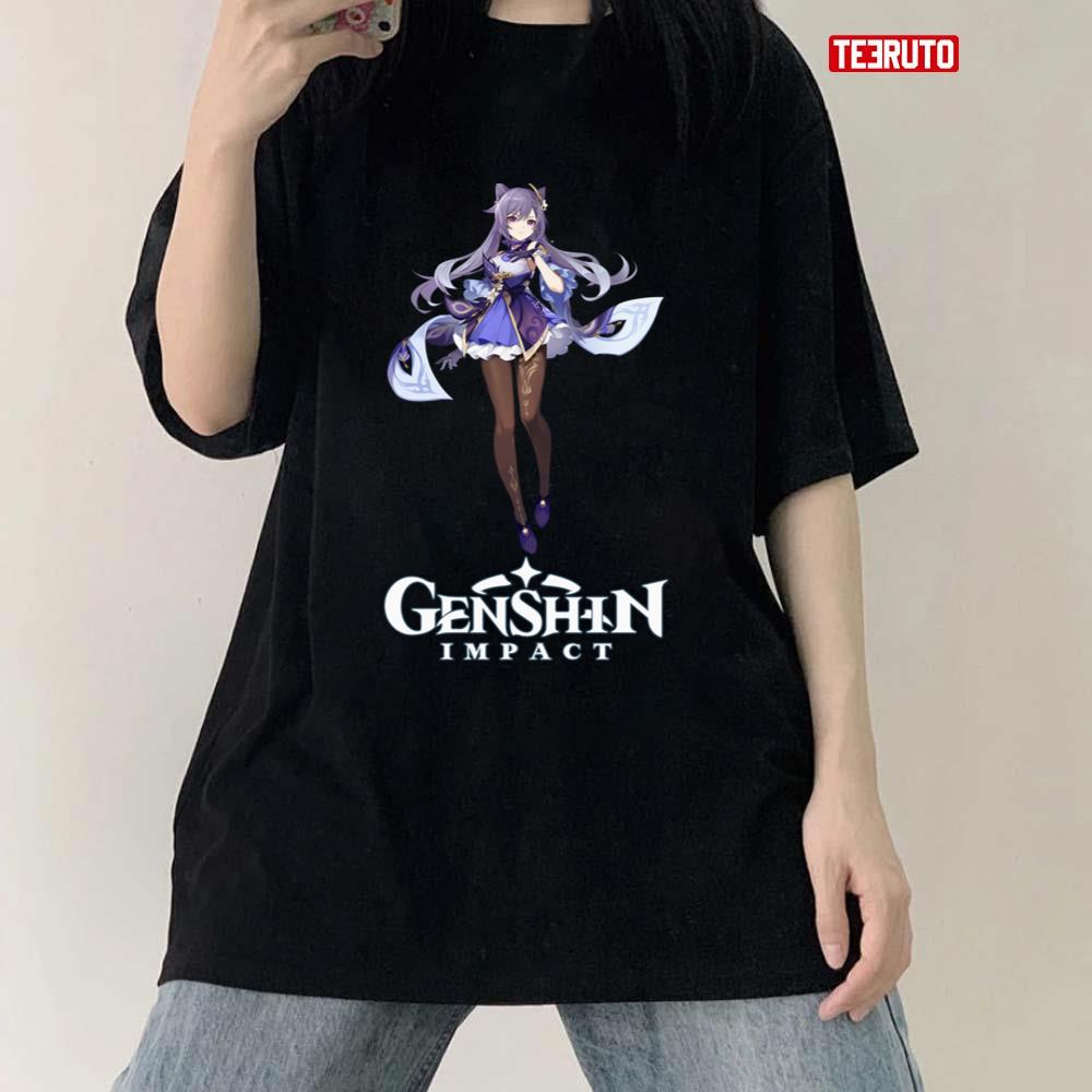 Keqing Genshin Impact Perfect Gift For Gamers Unisex T-Shirt