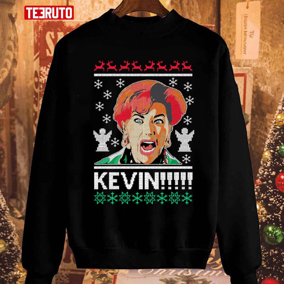 Kevin Alone Ugly Christmas Home Mom Xmas Holiday Unisex Sweatshirt