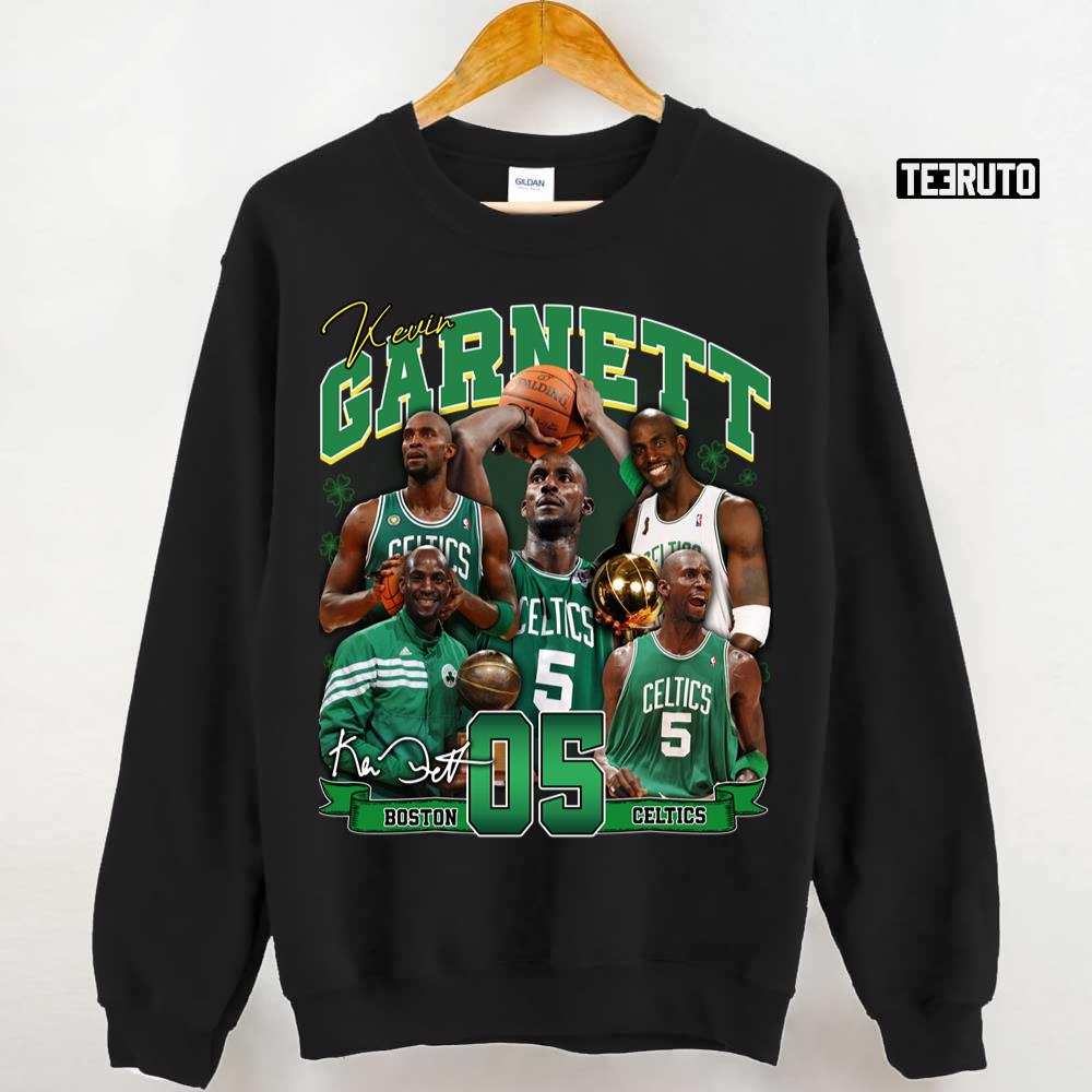 Kevin Garnett The Big Ticket Boston Basketball Legend Signature Unisex Sweatshirt