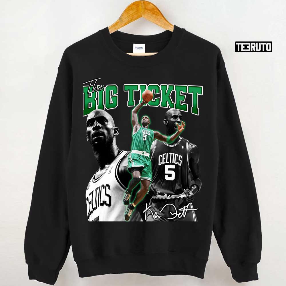 Kevin Garnett The Big Ticket Boston Basketball Unisex Sweatshirt
