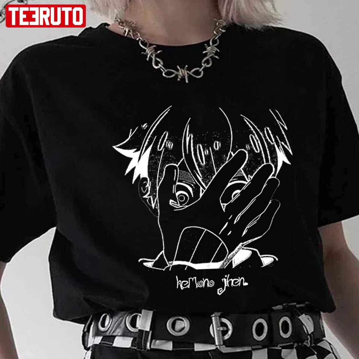 Line Art Kemono Jihen Incidents Unisex T-shirt - Teeruto