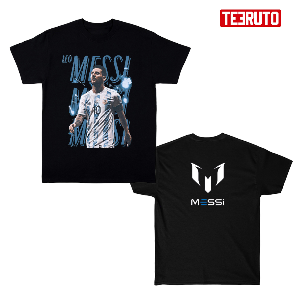 Lionel Messi Design Portrait Soccer Player Argentina Unisex T-Shirt