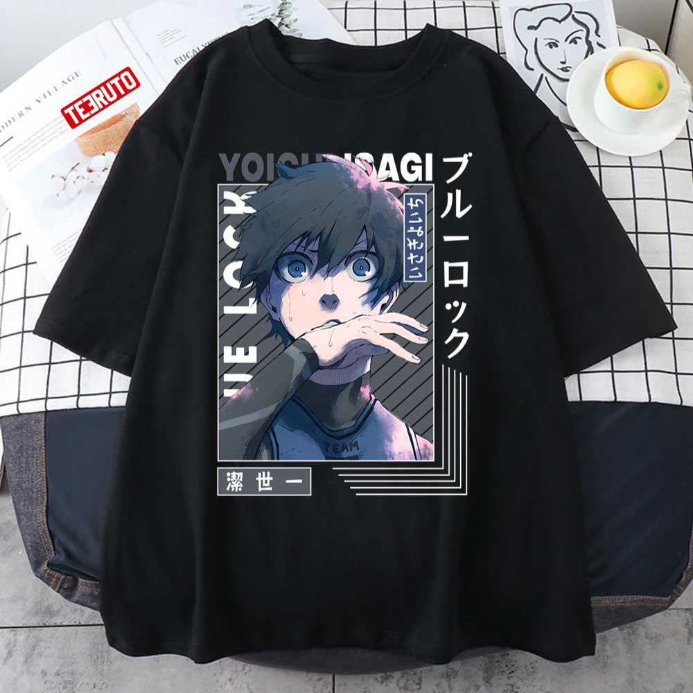 Devour the King Shirt Isagi Yoichi Blue Lock Shirt Isagi 