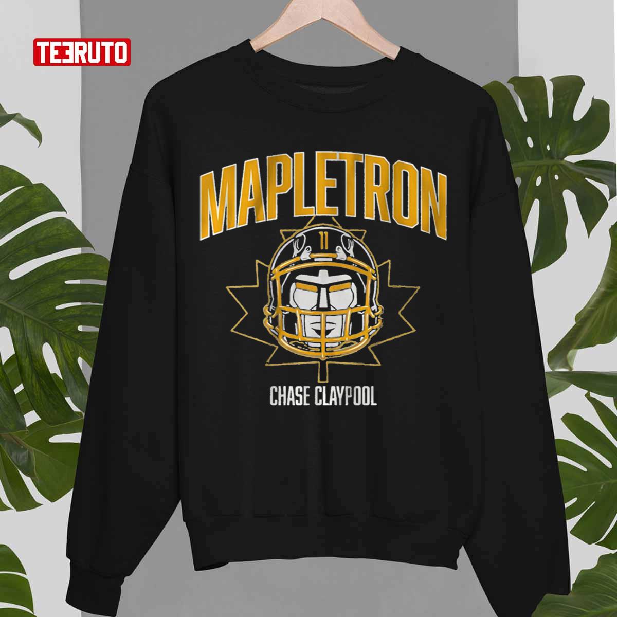 Chase Claypool Mapletron 2021 shirt, hoodie, sweater, long sleeve