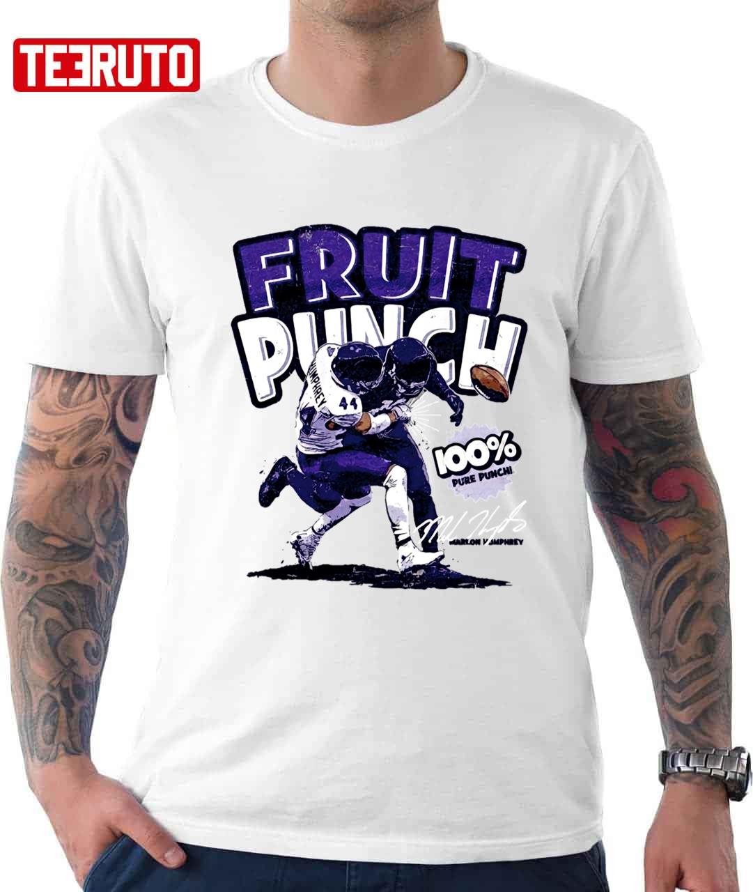 Marlon Humphrey Fruit Punch Baltimore Ravens Unisex T-Shirt - Teeruto