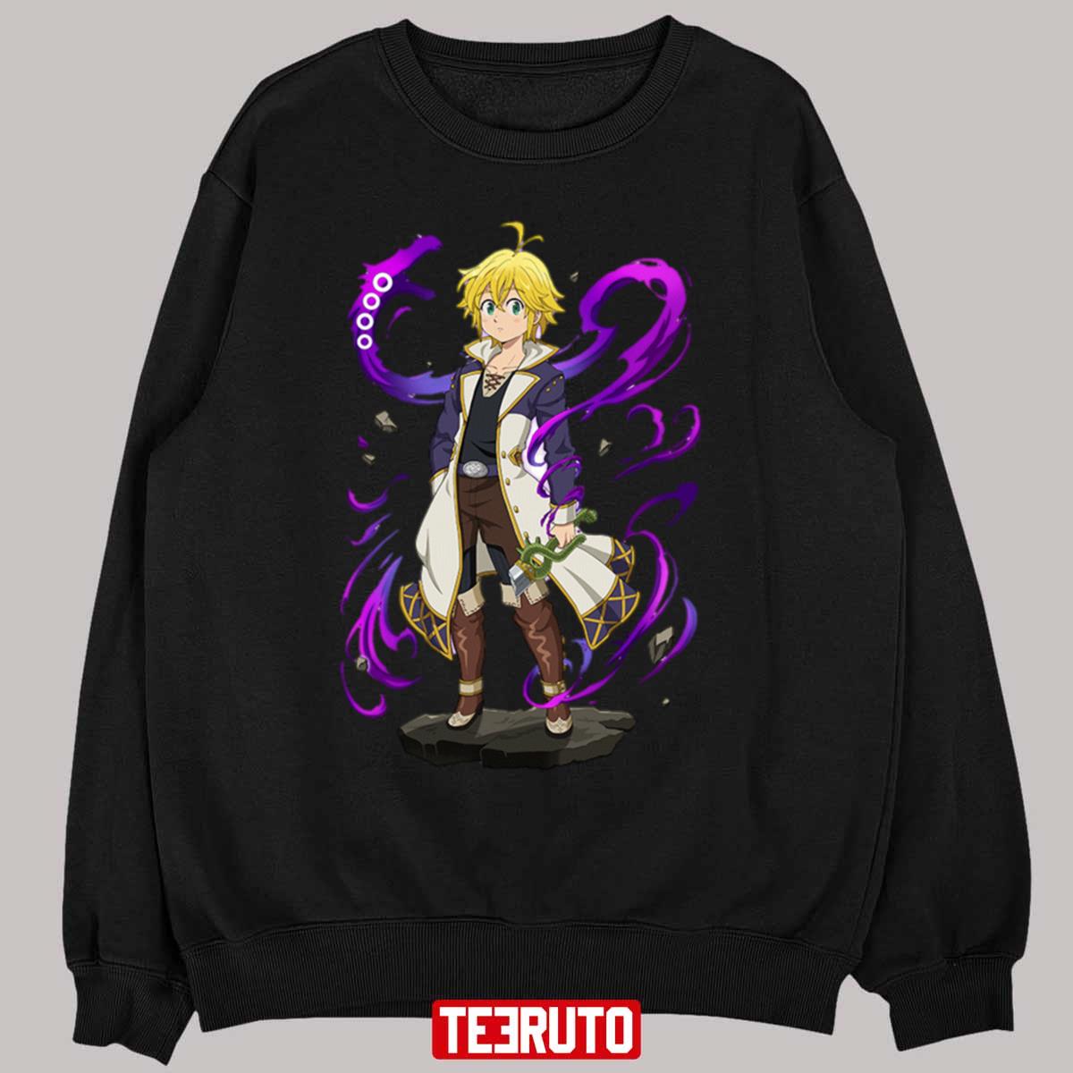 Meliodas Seven Deadly Sins Anime Art Unisex T-Shirt - Teeruto