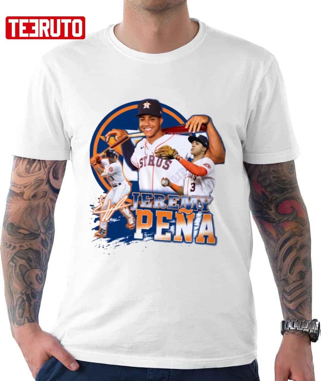 Mlb Houston Jeremy Pena pros player retro t-shirt, hoodie, sweater