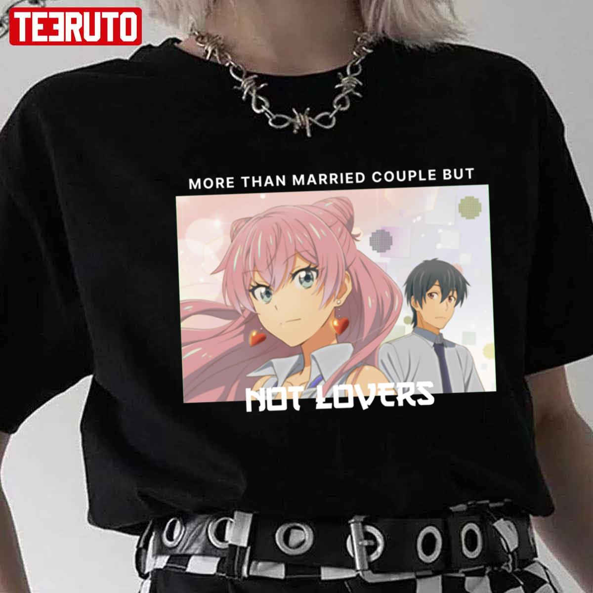 More Than A Married Couple But Not Lovers Japanese Manga Jiro And Akari Partner Unisex T-Shirt