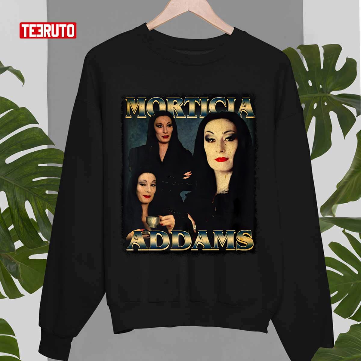 Morticia Addams The Addams Family 90s Vintage BootlegUnisex Sweatshirt ...