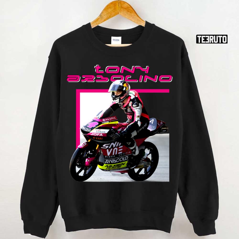 Moto3 Champion Pro Tony Antonio Arbolino Number 14 Fan Unisex Sweatshirt