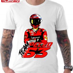 Motorcycle Francesco Bagnaia Fanart Motogp Unisex T-Shirt