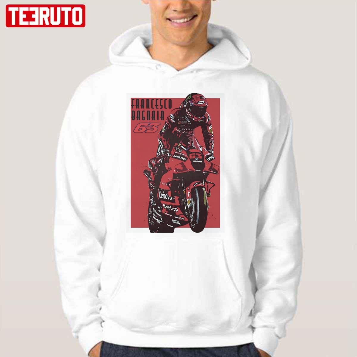 Motorsport Graphic Francesco Bagnaia 4 Unisex Hoodie