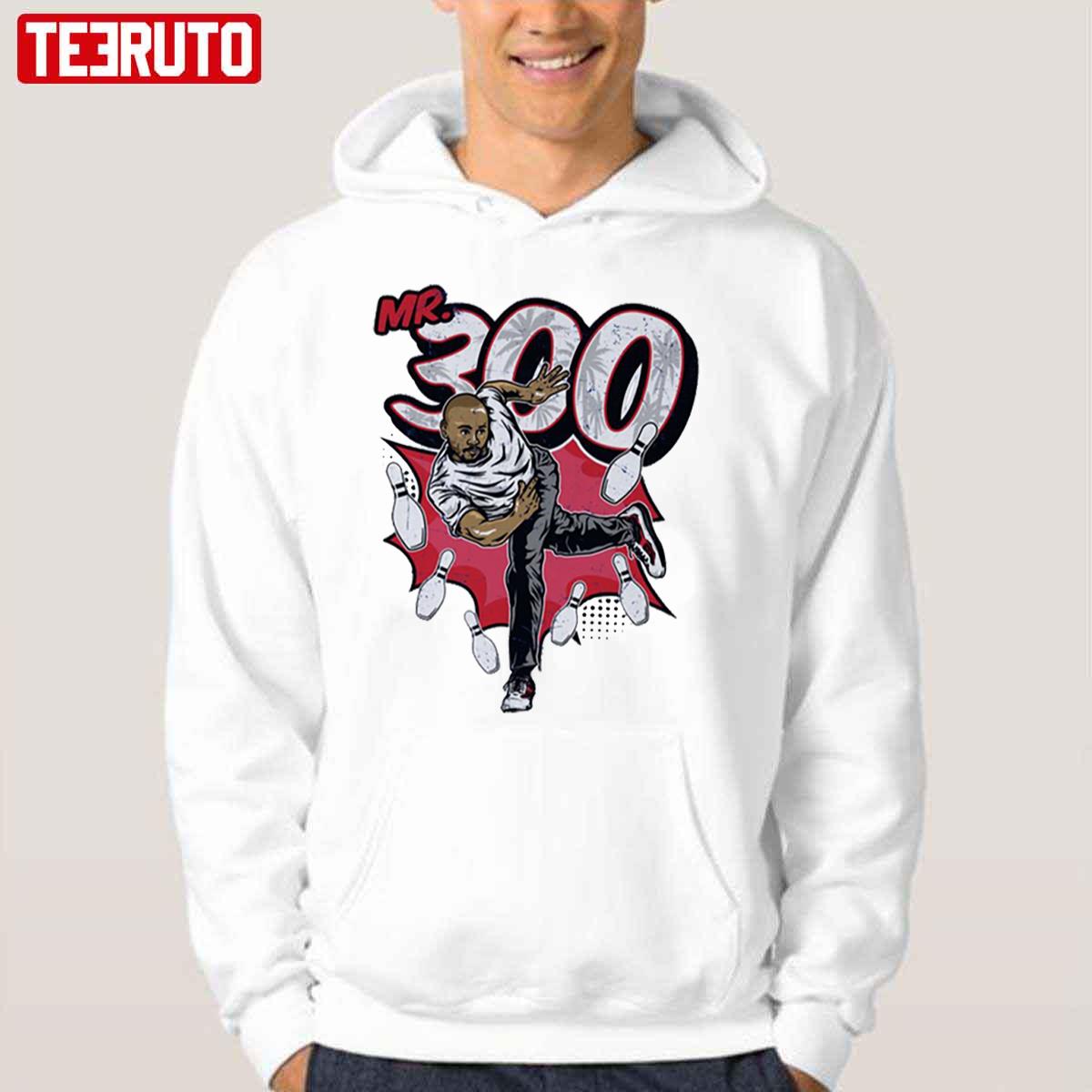 Mr 300 Red Design Dodgers Baseball Mookie Betts Unisex Hoodie