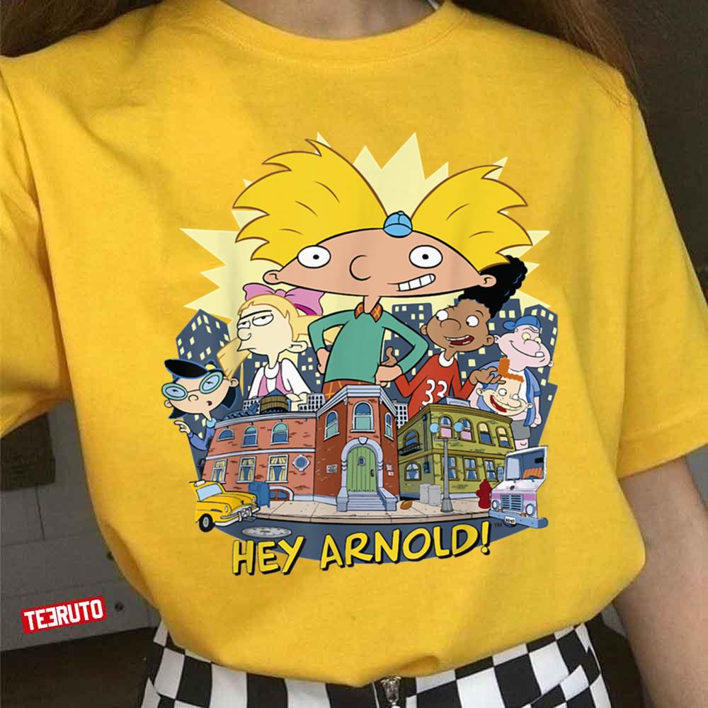 Neighborhood Helga Crush Cartoon Shortaki Hey Arnold Unisex T-Shirt -  Teeruto