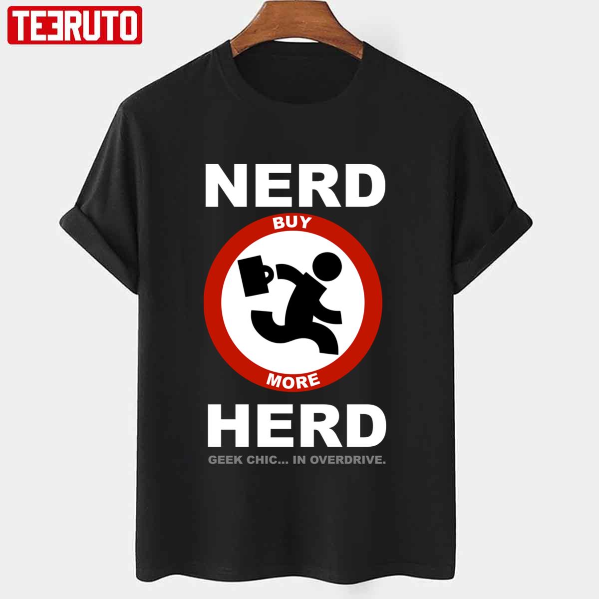 Nerd Herd Geek Chic In Overdrive Chuck Tv Series Unisex Sweatshirt