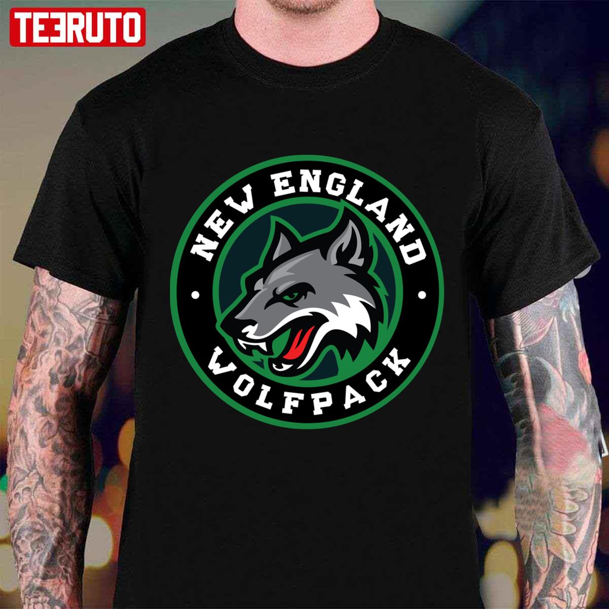 New England Wolfpack Alternate Simulation Hockey League Unisex T-Shirt