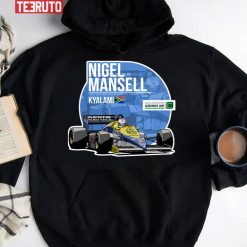 Nigel Mansell 1985 Kyalami Unisex Hoodie