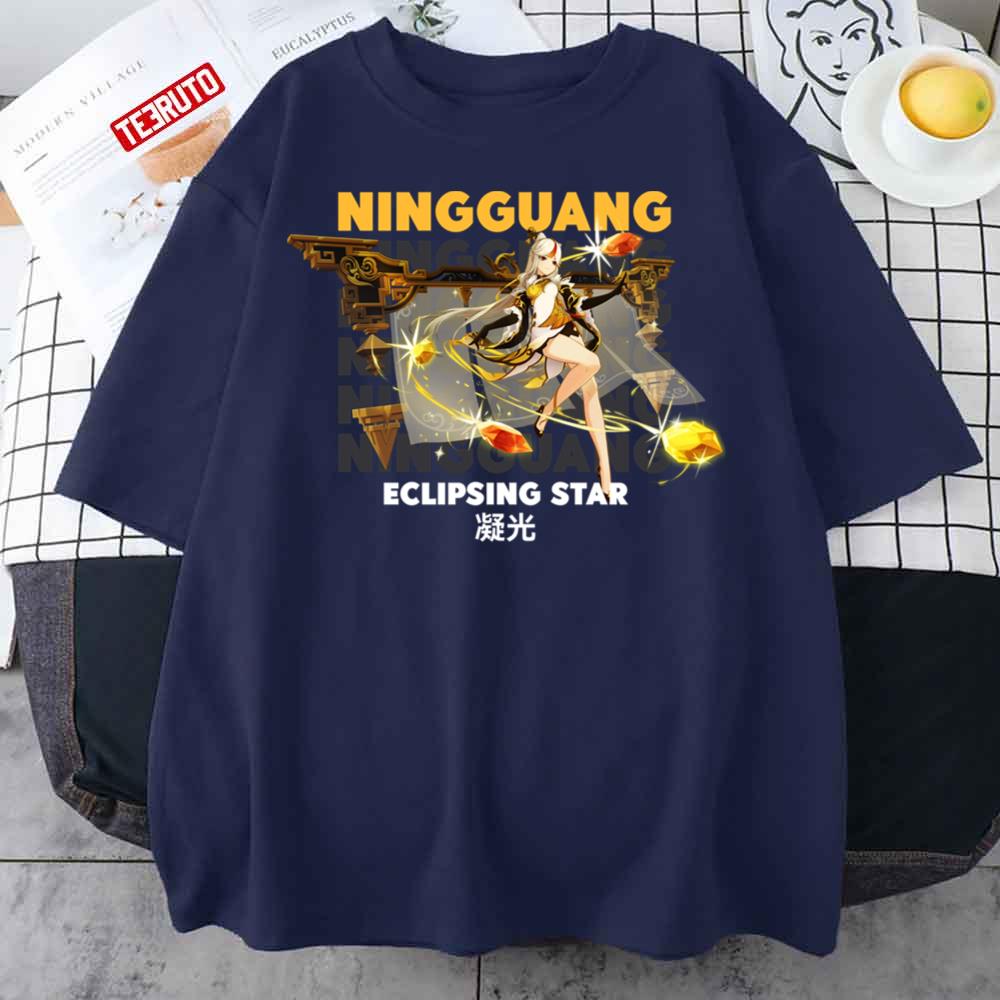Ningguang Game Art Genshin Impact Unisex T-Shirt