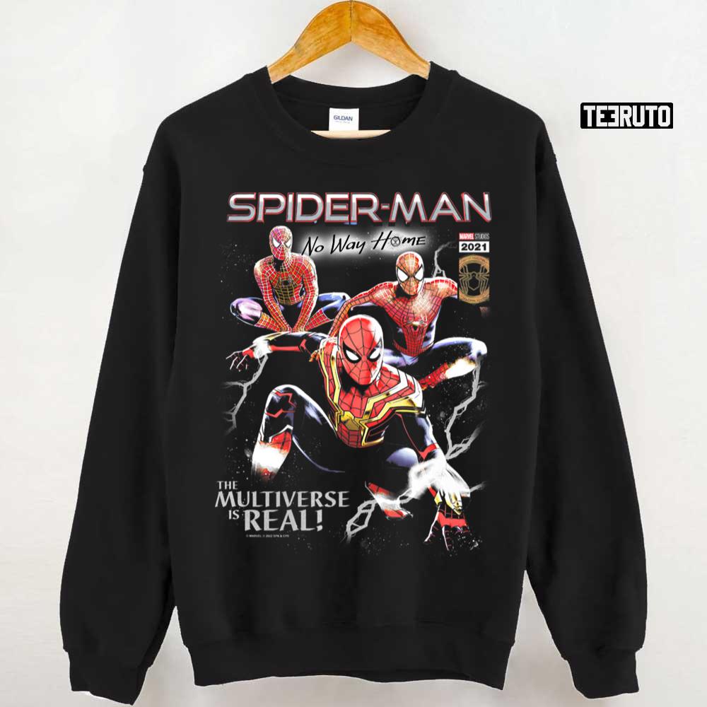 No Way Home Trilogy Spider Dudes Spiderman Unisex Sweatshirt