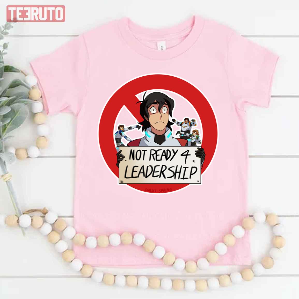 Not Ready For Leadership Voltron Cartoon Unisex T-Shirt