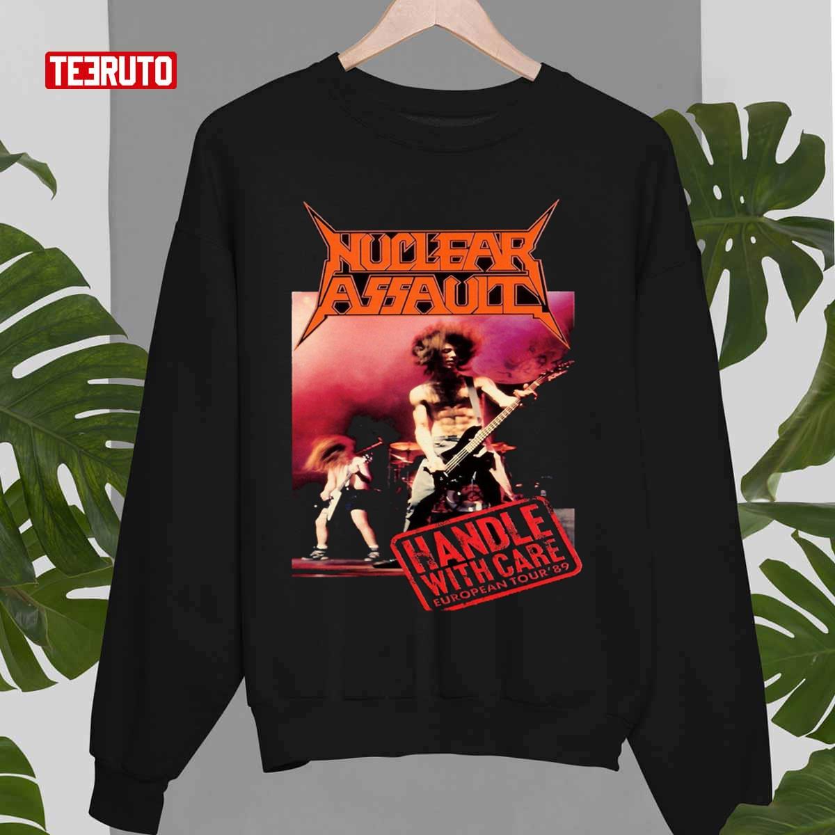 Nuclear Assault Retro 90s Rock Music Unisex Sweatshirt