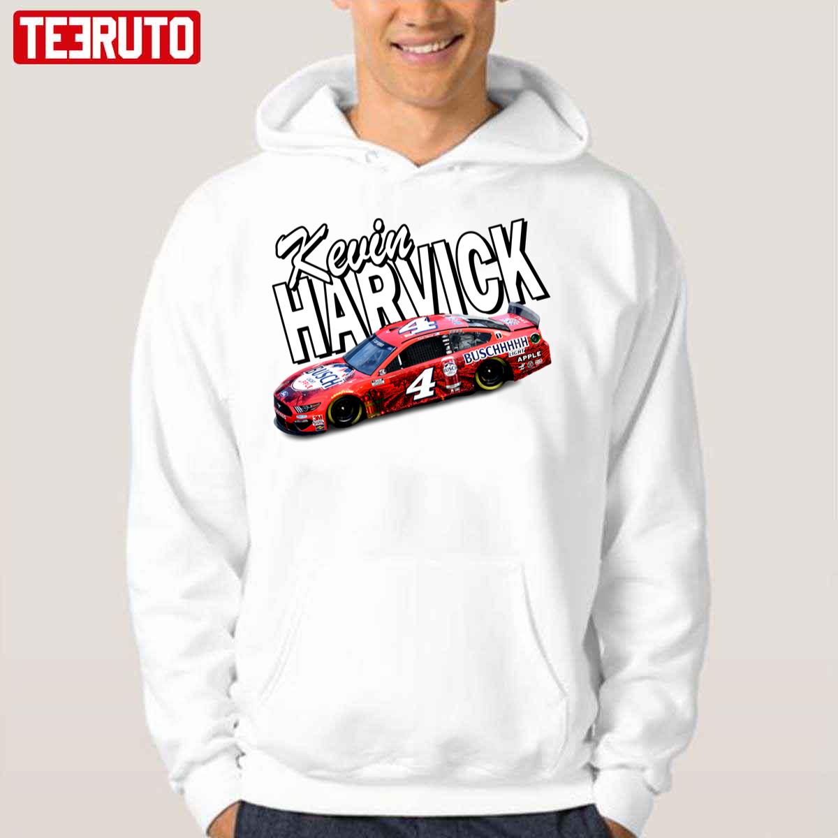 Number 4 Racing Buschhhh Kevin Harvick Unisex Hoodie