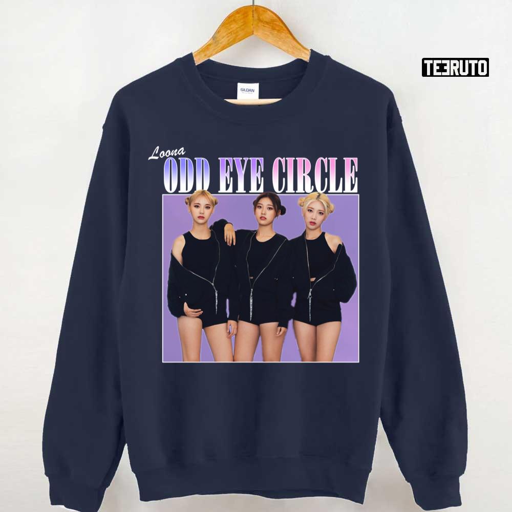 Odd Eye Circle Loona Vintage Unisex Sweatshirt