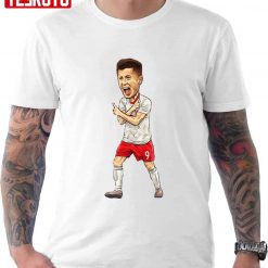 Of Bayern Munich And Poland Robert Lewandowski Unisex T-Shirt