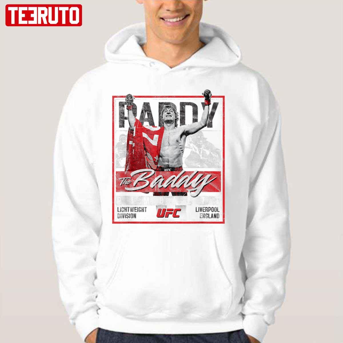 Official Ufc Champion Paddy The Baddy Pimblet Unisex Hoodie - Teeruto