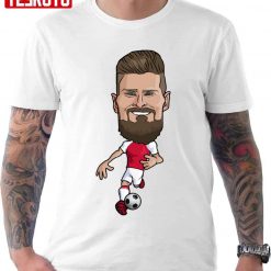 Olivier Giroud Big Head Chibi Football Unisex T-Shirt