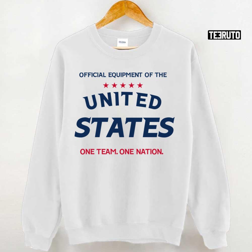 One Team One Nation United States National Soccer Team Qatar World Cup 2022 Unisex T-Shirt
