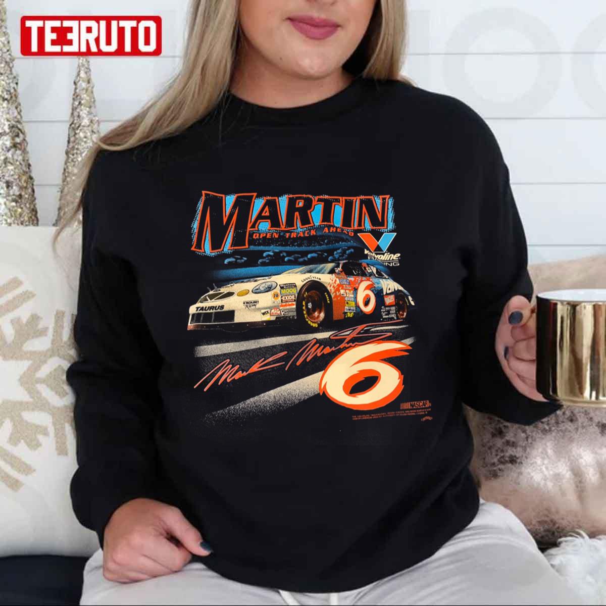 Open Track Ahead Mark Martin Unisex Sweatshirt