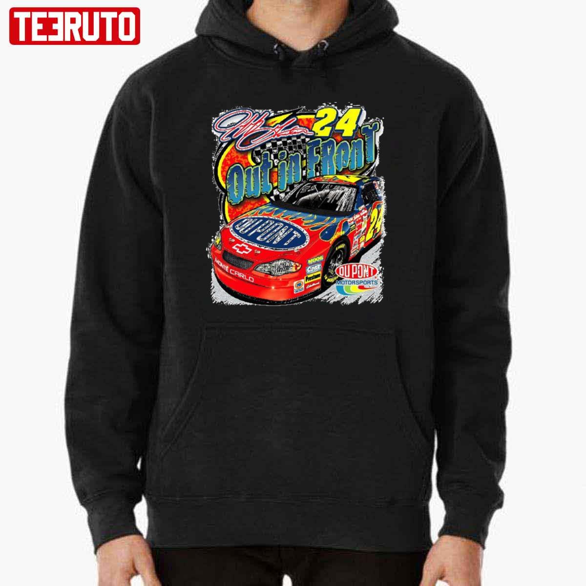 Out In Front Car Racing Unisex Hoodie