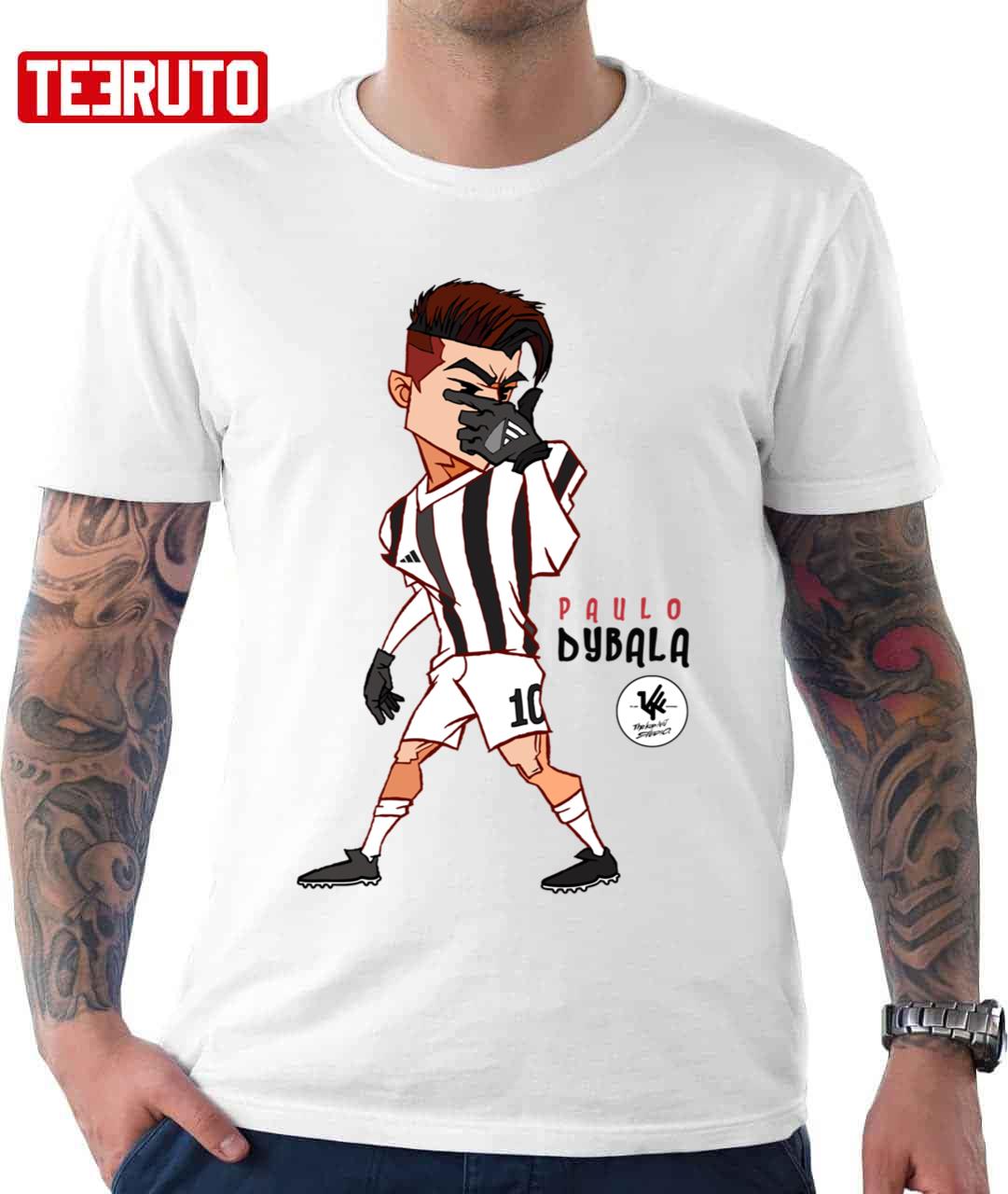 Paulo Dybala Cute Chibi Design Football Unisex T-Shirt - Teeruto