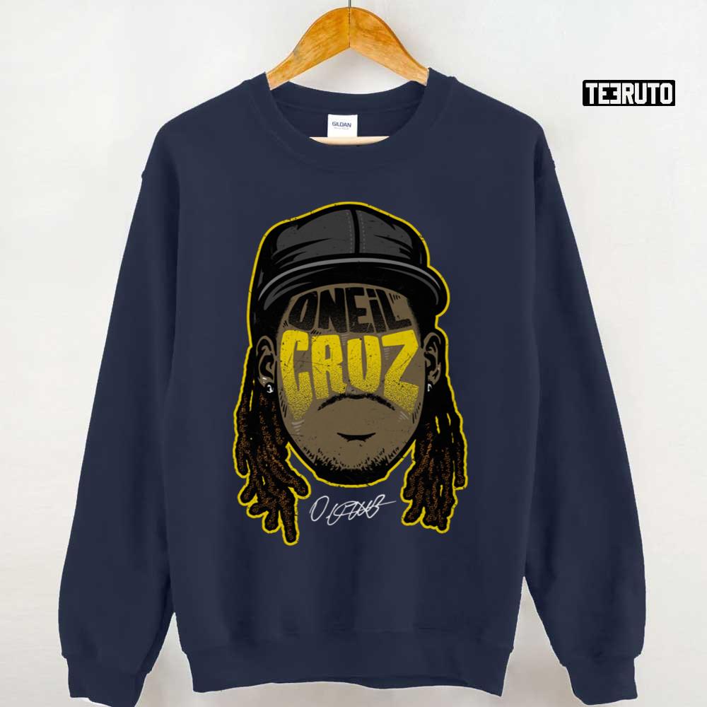 Pittsburgh Pirates Oneil Cruz Player Silhouette Unisex Sweatshirt