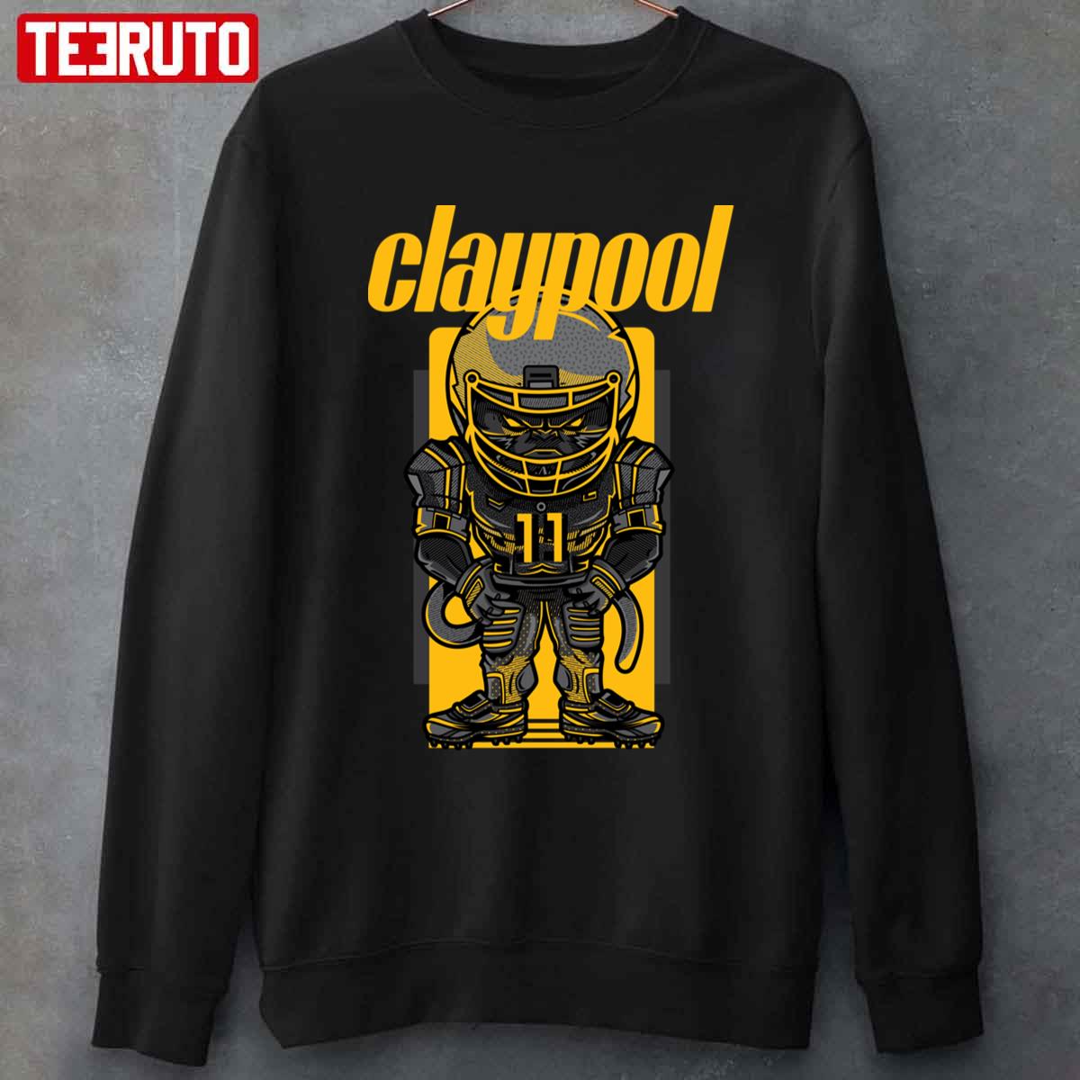 Pittsburgh Steelers Jersey Chase Claypool Unisex T-shirt - Teeruto