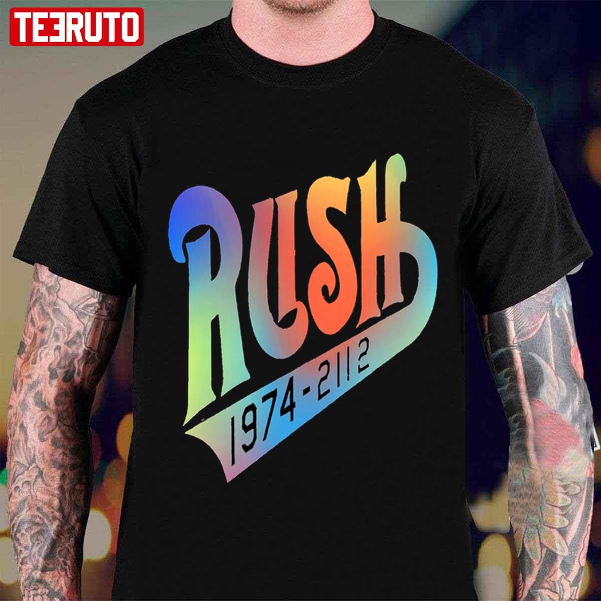 Rainbow Is Color Rush 1974-2112 Unisex T-Shirt