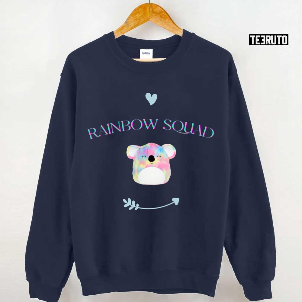 Rainbow Squad Squishmallow Koala Bear Unisex T-Shirt
