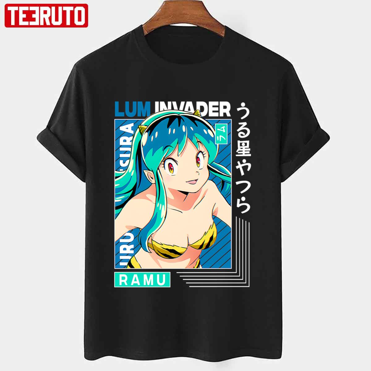 Ramu Lum Invader Retro Urusei Yatsura Unisex T-Shirt