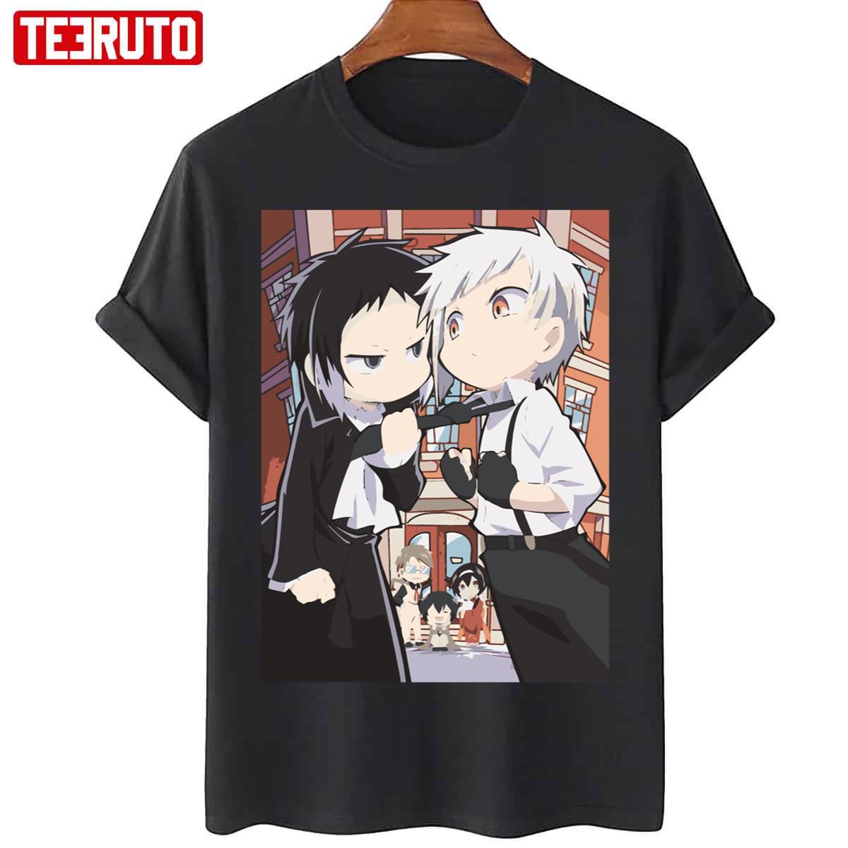 Ranpo And Atsushi Bungo Stray Dogs Wan Unisex T-Shirt - Teeruto