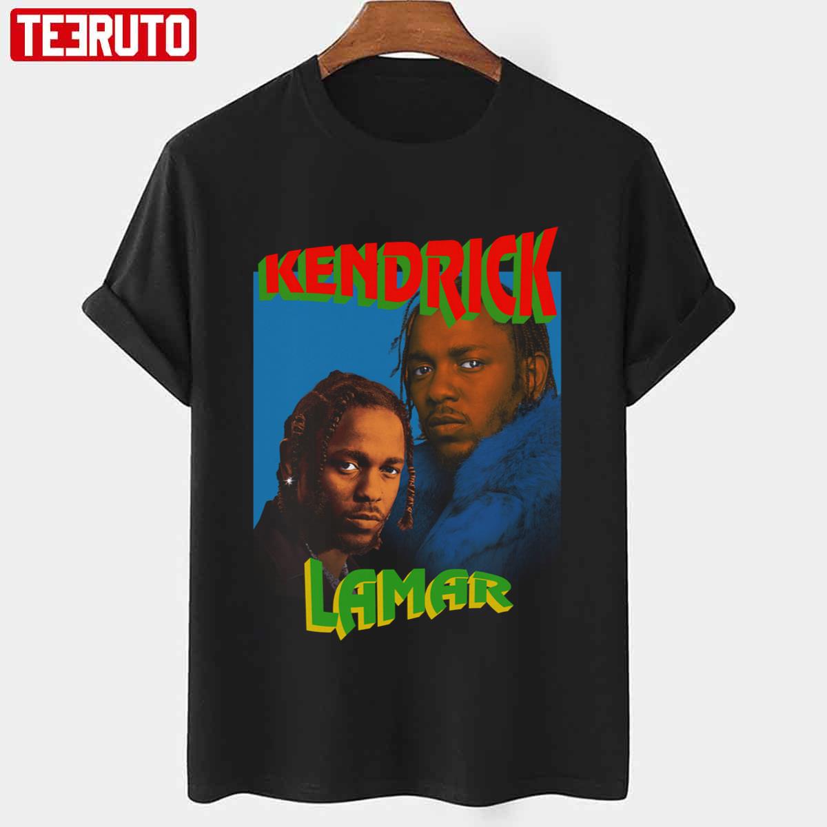 Rapper Kendrick Lamar Rap Music Vintage 90s Bootleg Design Unisex T-shirt