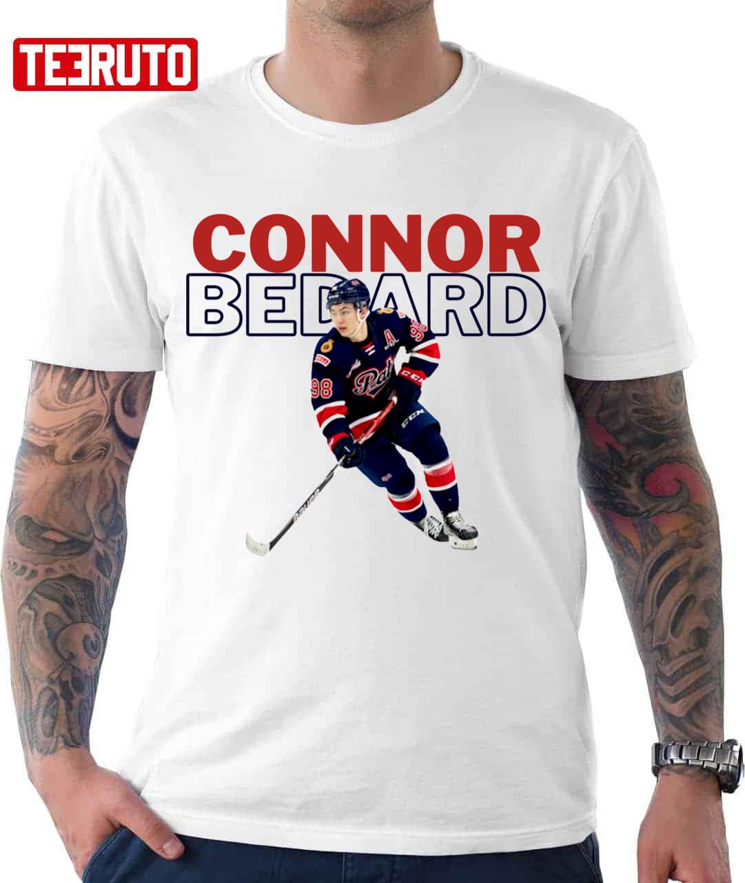 Official Connor Bedard 98 Regina Pats Nhl Hockey T-shirt,Sweater, Hoodie,  And Long Sleeved, Ladies, Tank Top