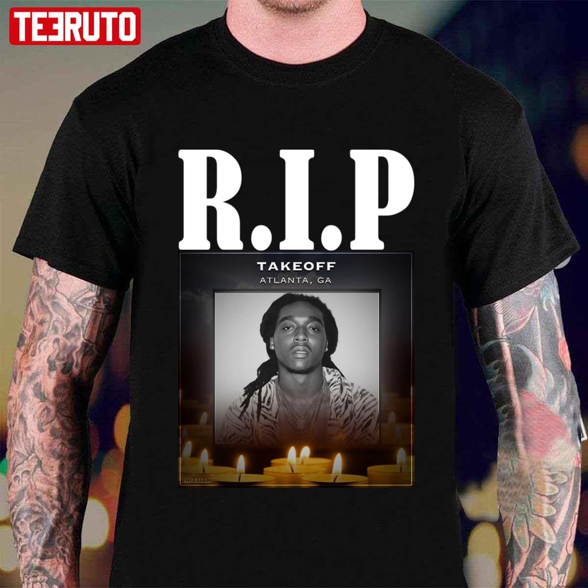 Rest In Peace Yrntakeoff Takeoff 2022 Unisex T-Shirt