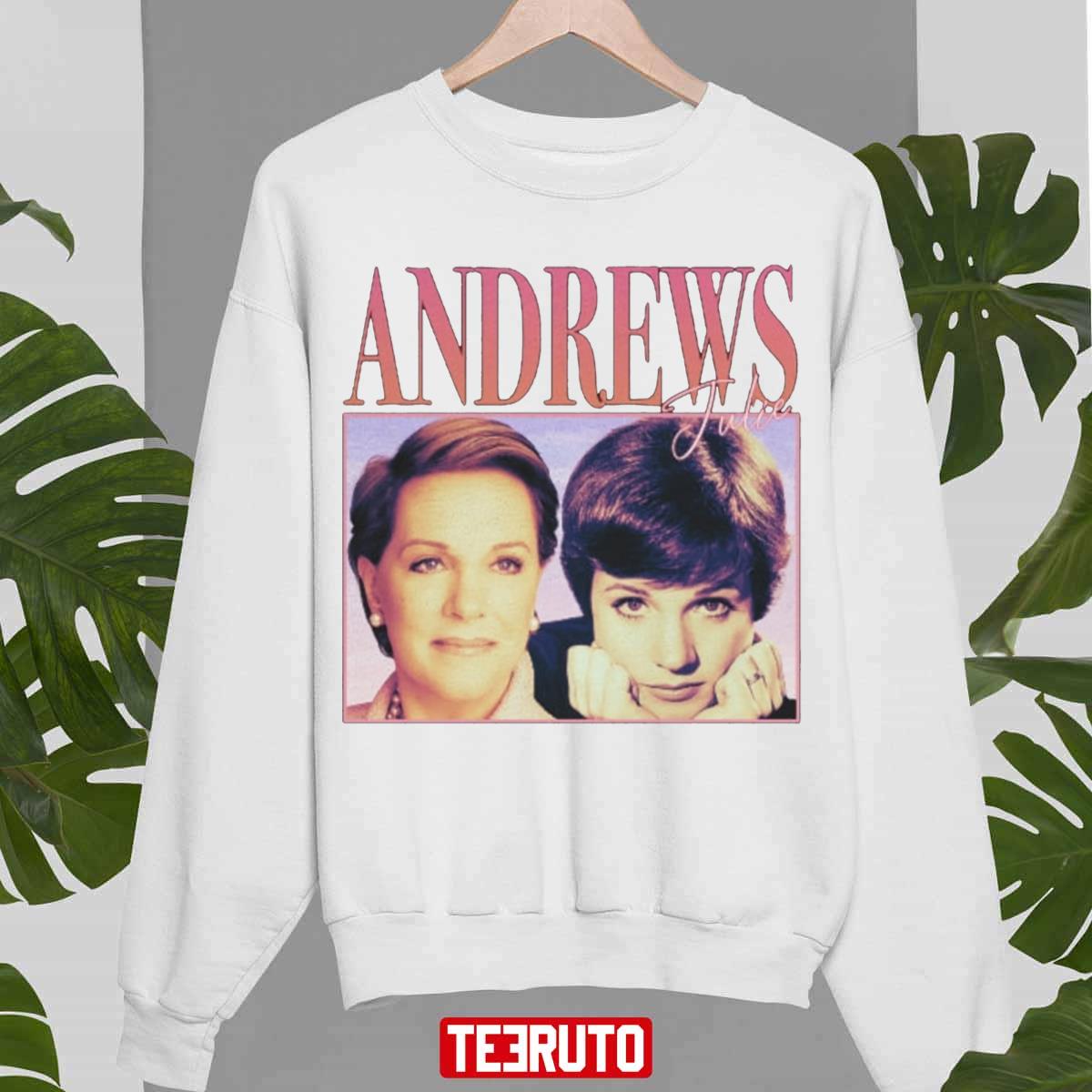 Retro Portrait Julie Andrews Unisex Sweatshirt - Teeruto