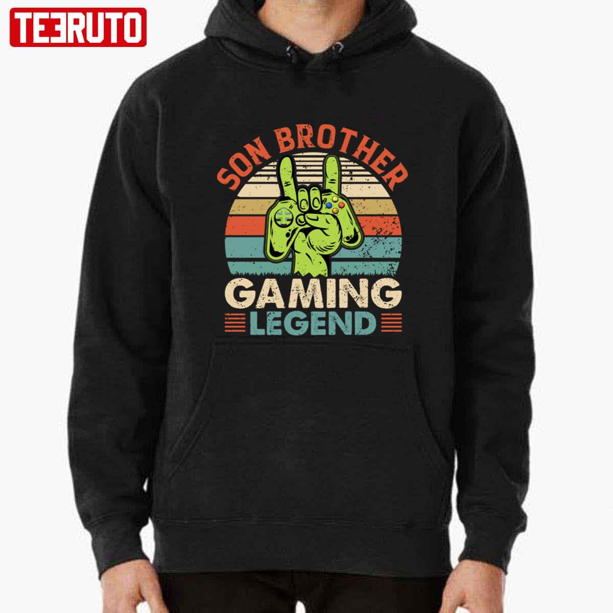 Retro Son Brother Gaming Legend Unisex T-Shirt