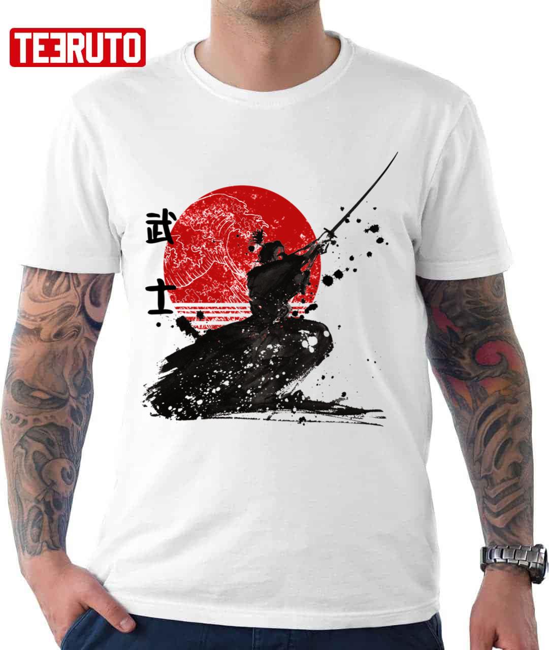 Samurai The Ghost Jin Sakai Unisex T-Shirt - Teeruto